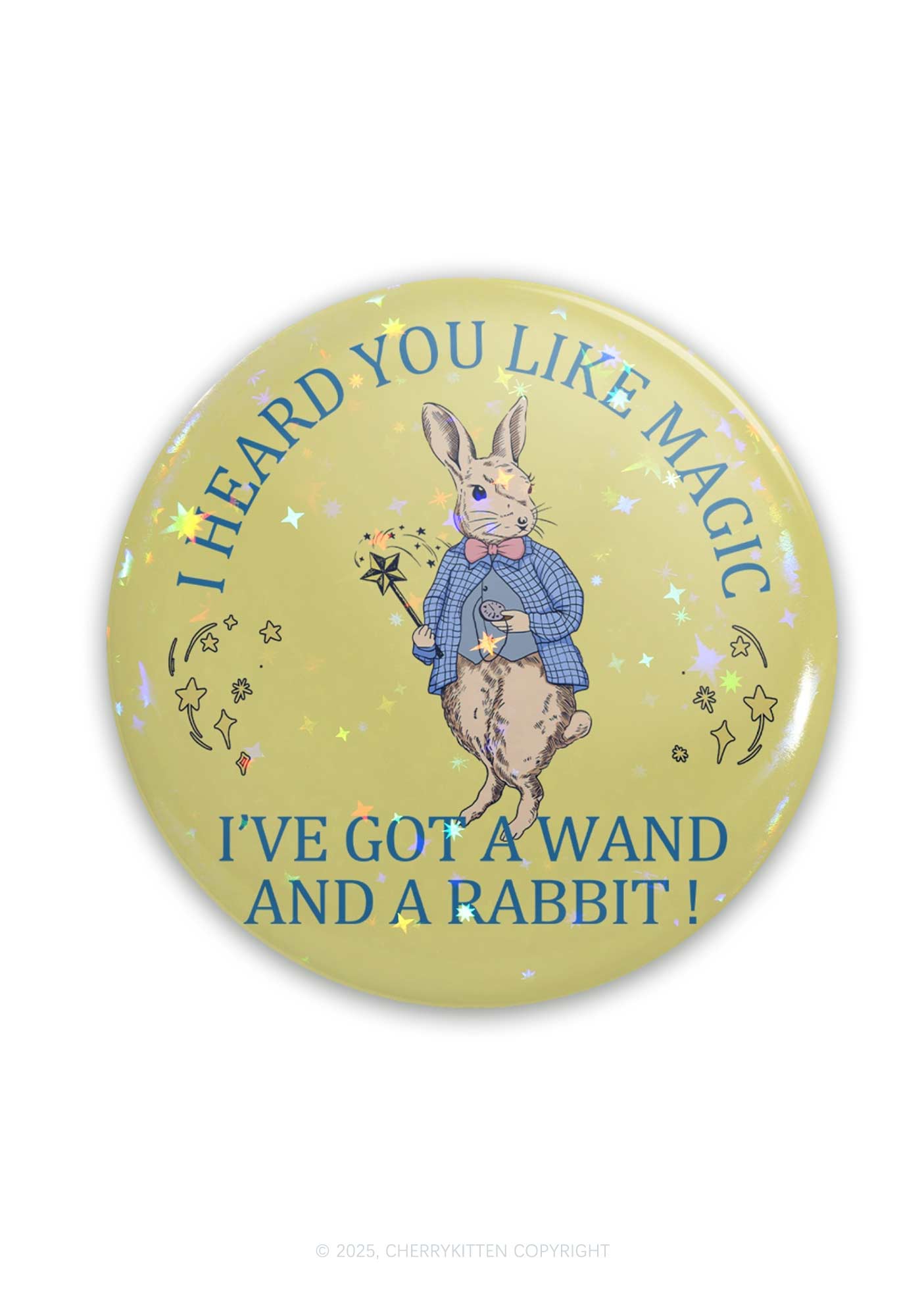 Wand Rabbit 1Pc Y2K Pin Cherrykitten