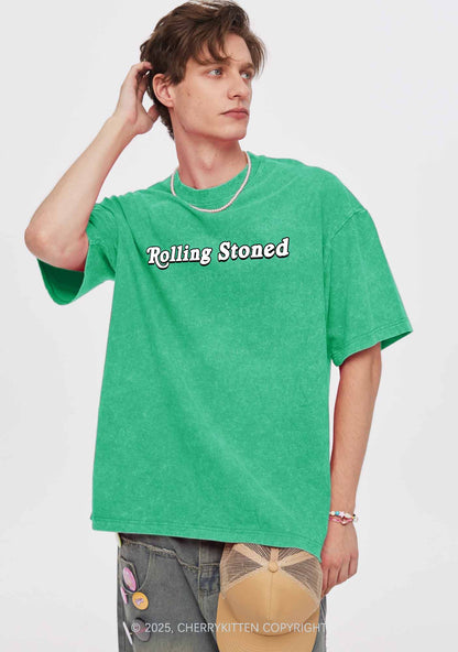 Rolling Stoned Y2K Washed Tee Cherrykitten