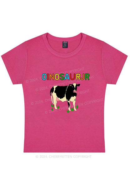 Dinosaur JR Y2K Baby Tee Cherrykitten