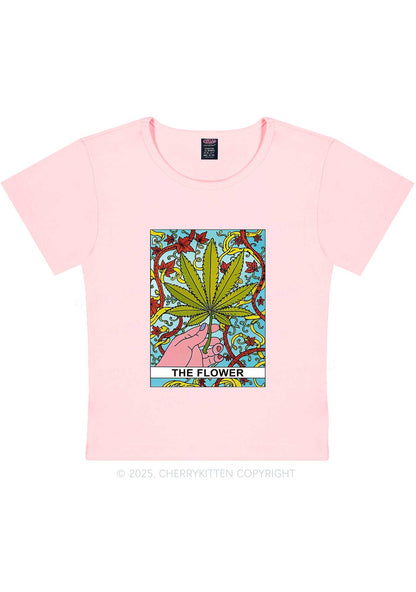 The Flower Y2K Baby Tee Cherrykitten