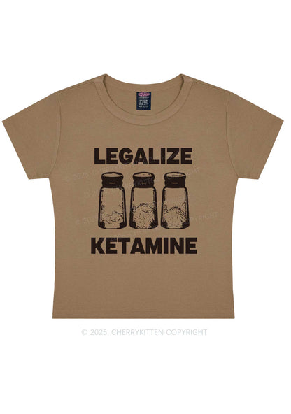 Legalize K Y2K Baby Tee Cherrykitten