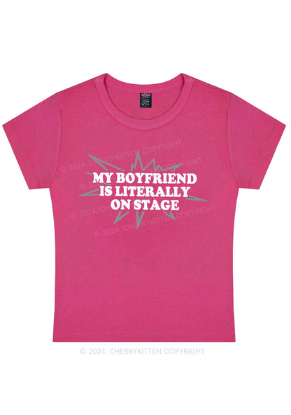 My Boyfriend On Stage Y2K Baby Tee Cherrykitten