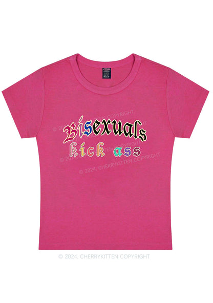 Bisexuals Kick Axx Y2K Baby Tee Cherrykitten