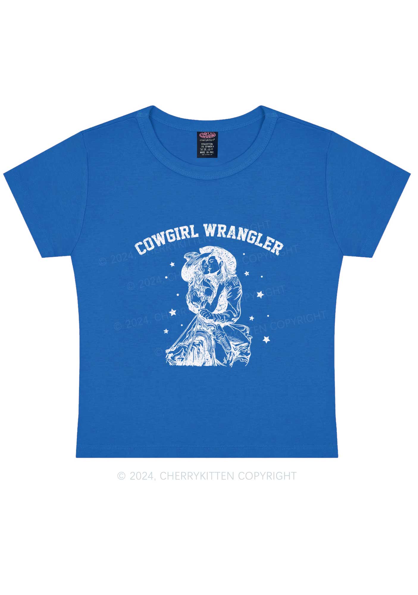 Cowgirl Wrangler Y2K Baby Tee Cherrykitten