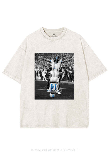 Headstand Celebration Y2K Super Bowl Washed Tee Cherrykitten