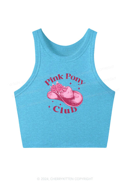 Pink Pony Club Y2K Crop Tank Top Cherrykitten