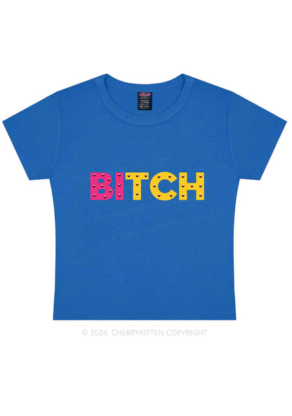 Bisexual Bixxh Y2K Baby Tee Cherrykitten