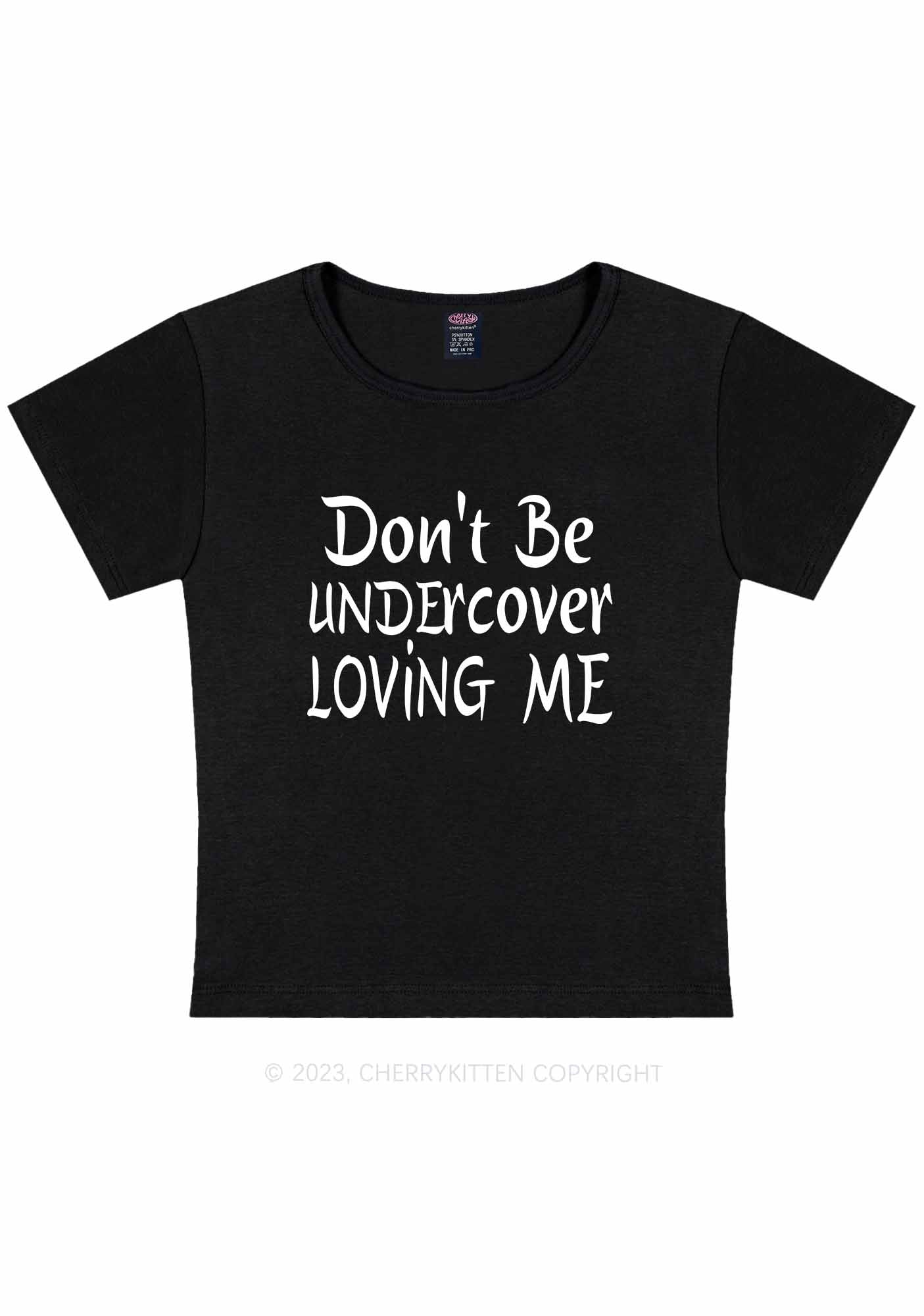 Curvy Undercover Loving Me Y2K Baby Tee Cherrykitten