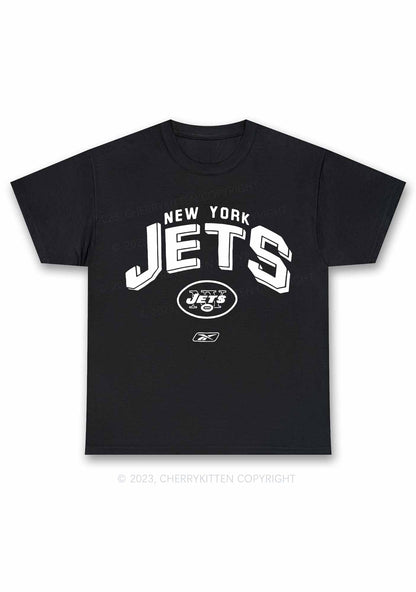 NY Jets Super Bowl Y2K Chunky Shirt Cherrykitten