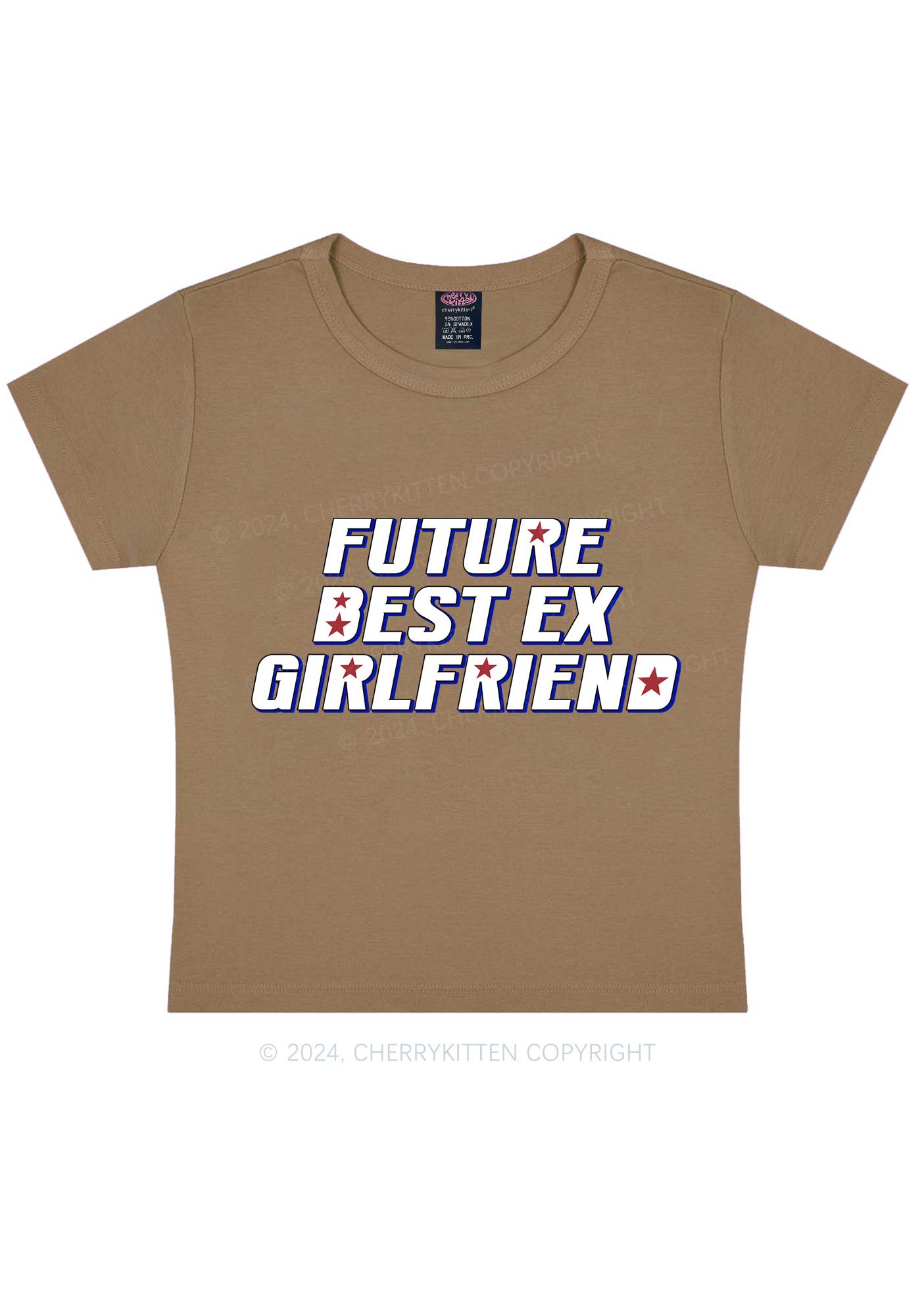 Future Best Ex GF Y2K Baby Tee Cherrykitten