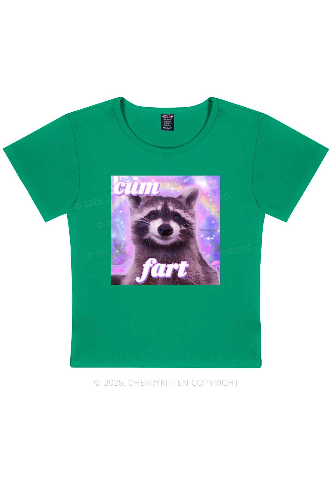 Cxm Fart Y2K Baby Tee Cherrykitten