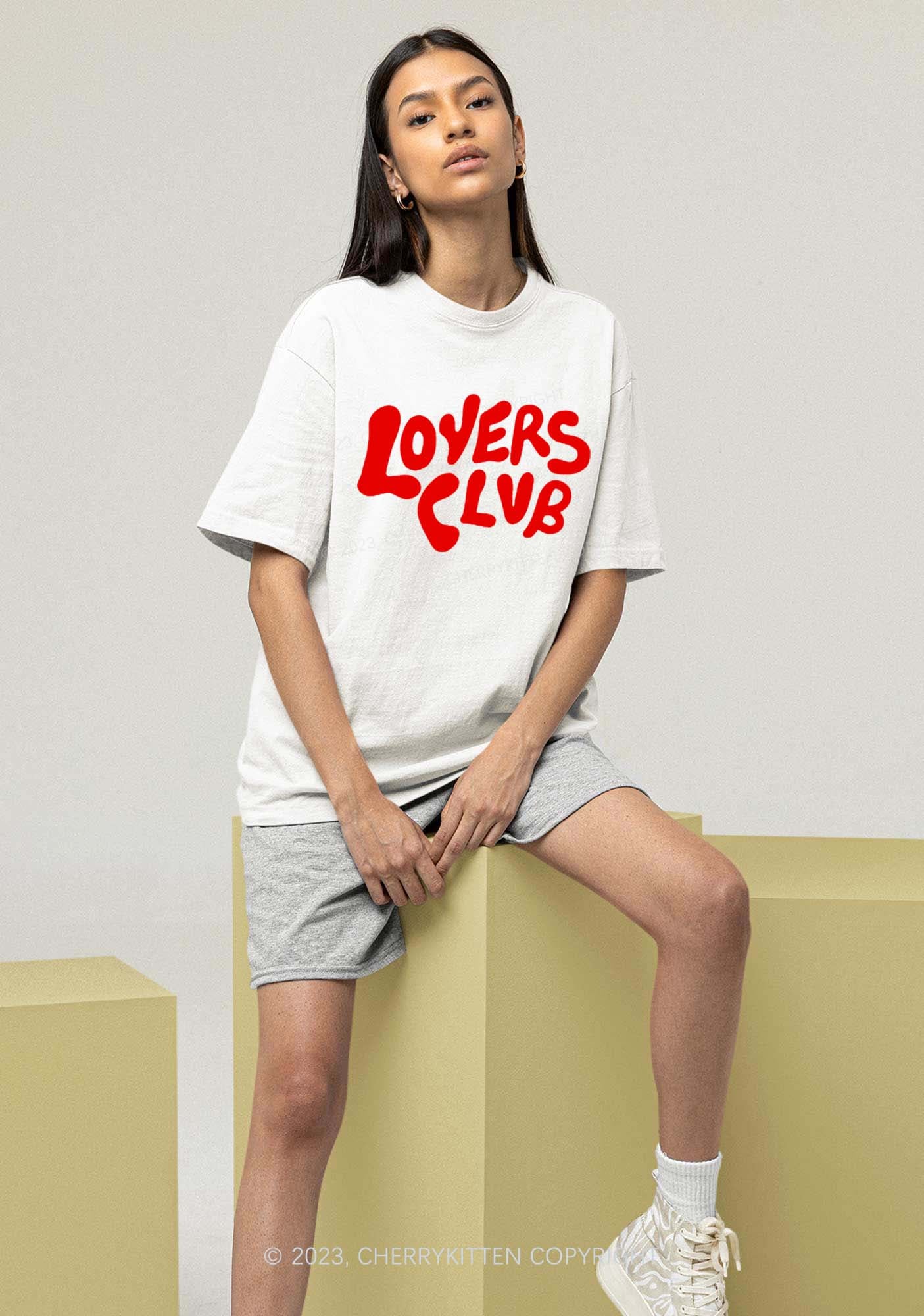 Lovers Club Y2K Chunky Shirt Cherrykitten