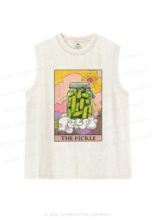 The Pickle Y2K Washed Tank Cherrykitten