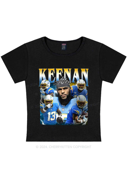 Vintage Keenan Y2K Super Bowl Baby Tee Cherrykitten