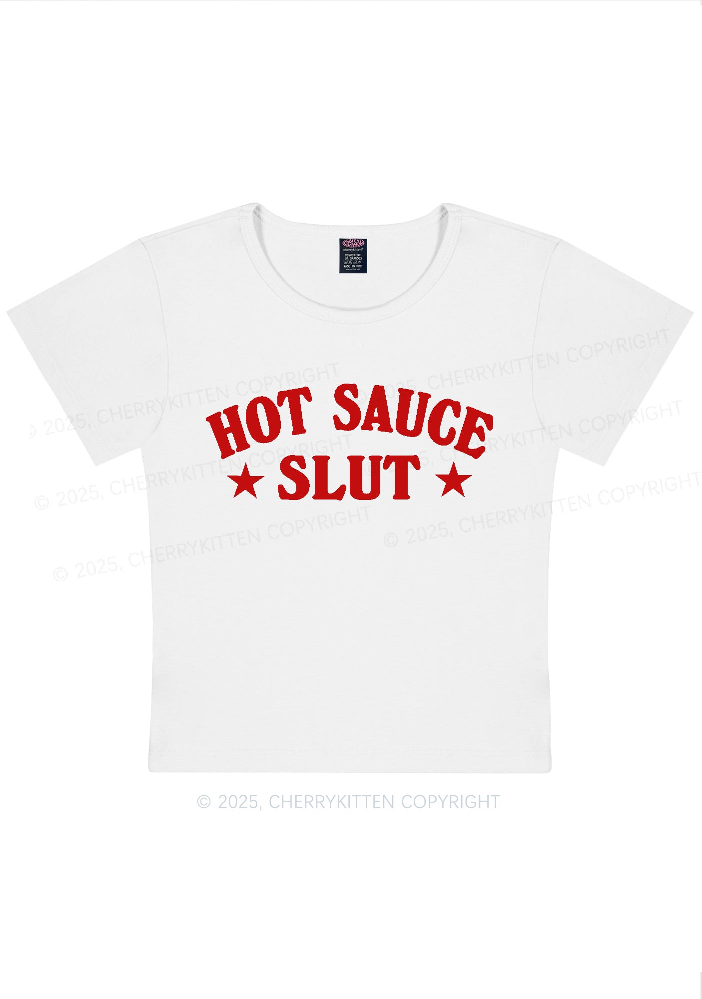 Hot Sauce Slxt Y2K Baby Tee Cherrykitten