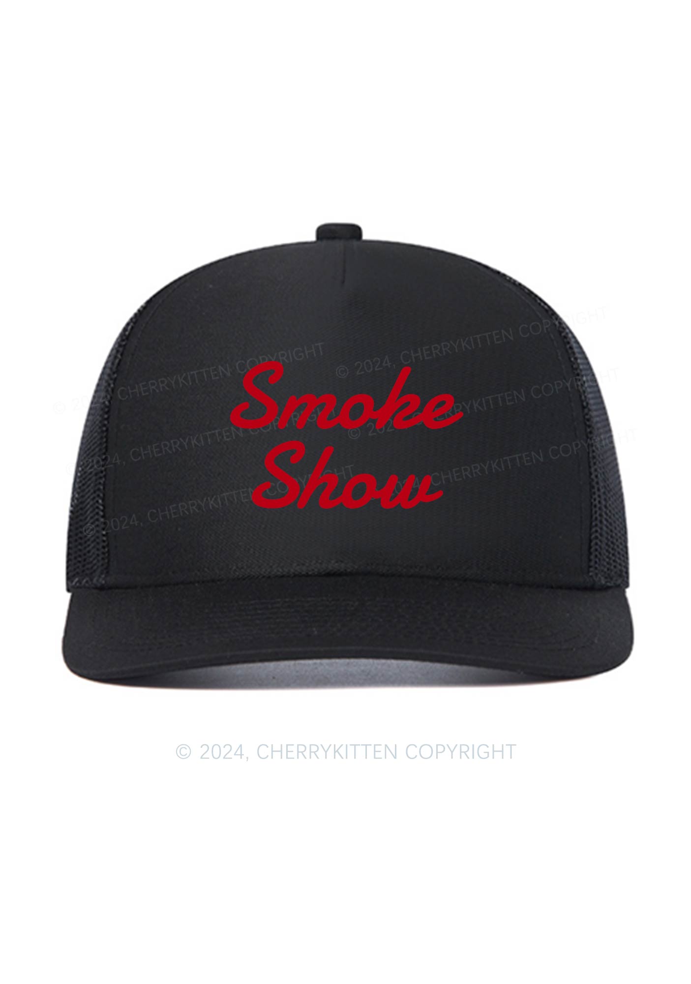 Smoke Show Y2K Trucker Mesh Hat Cherrykitten