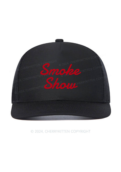 Smoke Show Y2K Trucker Mesh Hat Cherrykitten