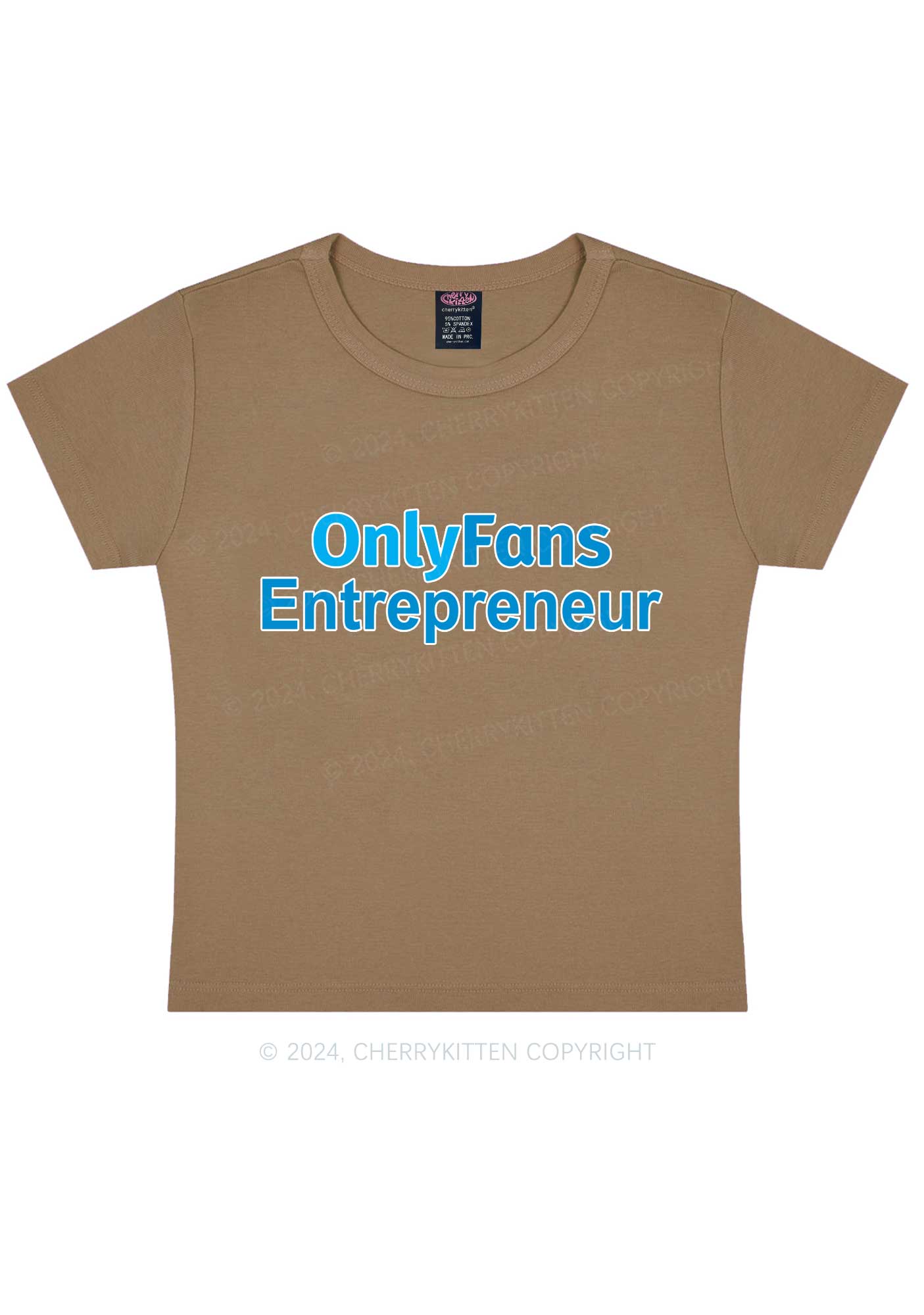 Only Fans Entrepreneur Y2K Baby Tee Cherrykitten