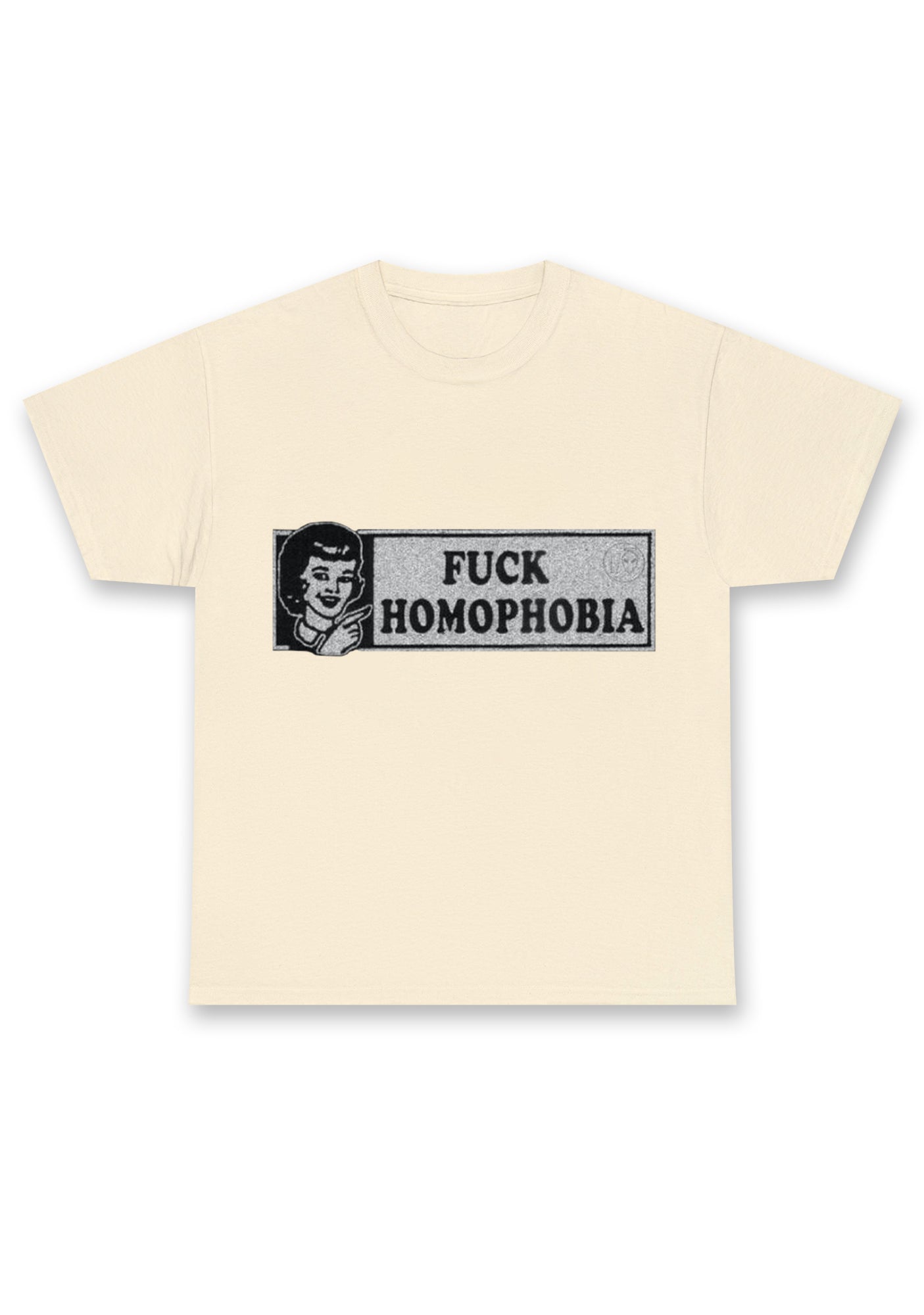 Fxxk Homophobia Chunky Shirt