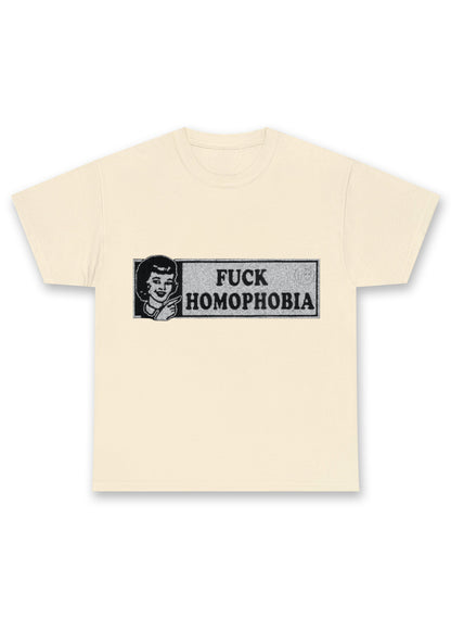 Fxxk Homophobia Chunky Shirt