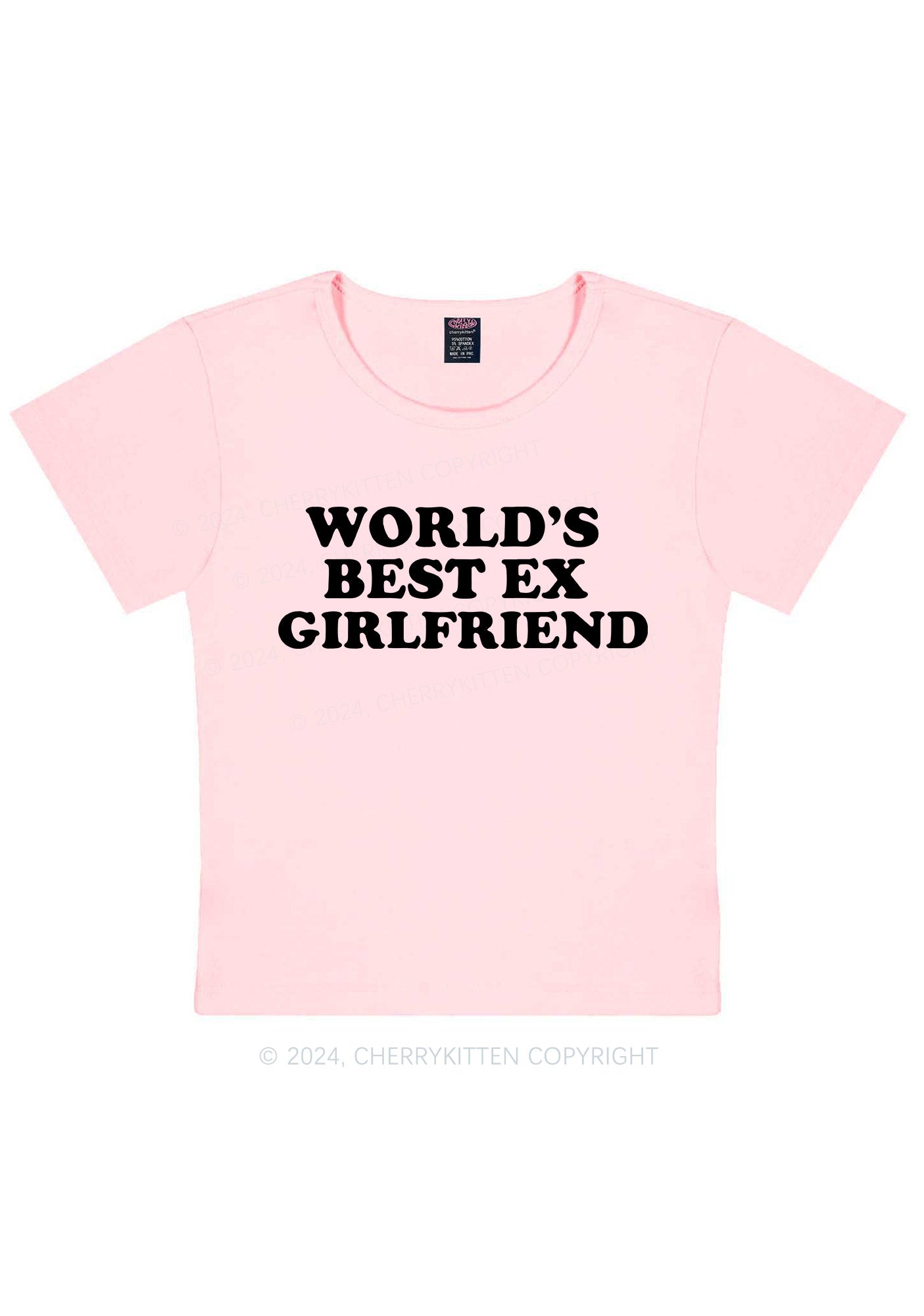 Best Ex Girlfriend Y2k Baby Tee