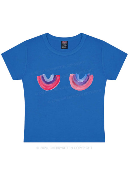 Bisexual Bxxb Y2K Baby Tee Cherrykitten