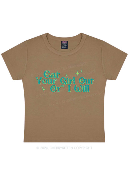 I Will Eat Your Girl Y2K Baby Tee Cherrykitten