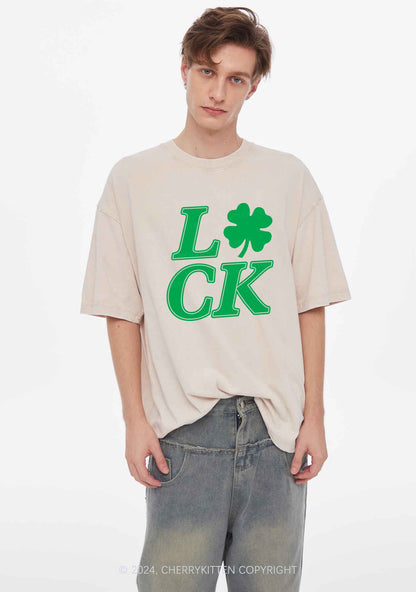 I Love CK St Patricks Y2K Washed Tee Cherrykitten