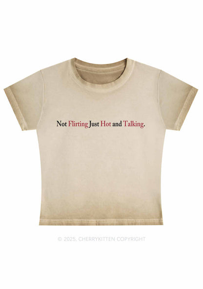 Just Hot And Talking Y2K Vintage Classic Tee Cherrykitten