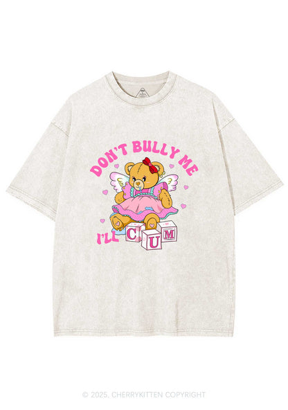 Dont Bully Bear Y2K Washed Tee Cherrykitten