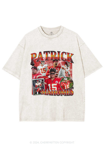 Vintage Patrick Y2K Super Bowl Washed Tee Cherrykitten