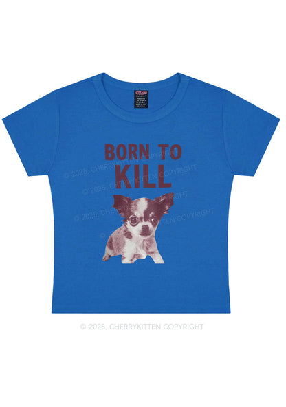 Born To Kill Y2K Baby Tee Cherrykitten