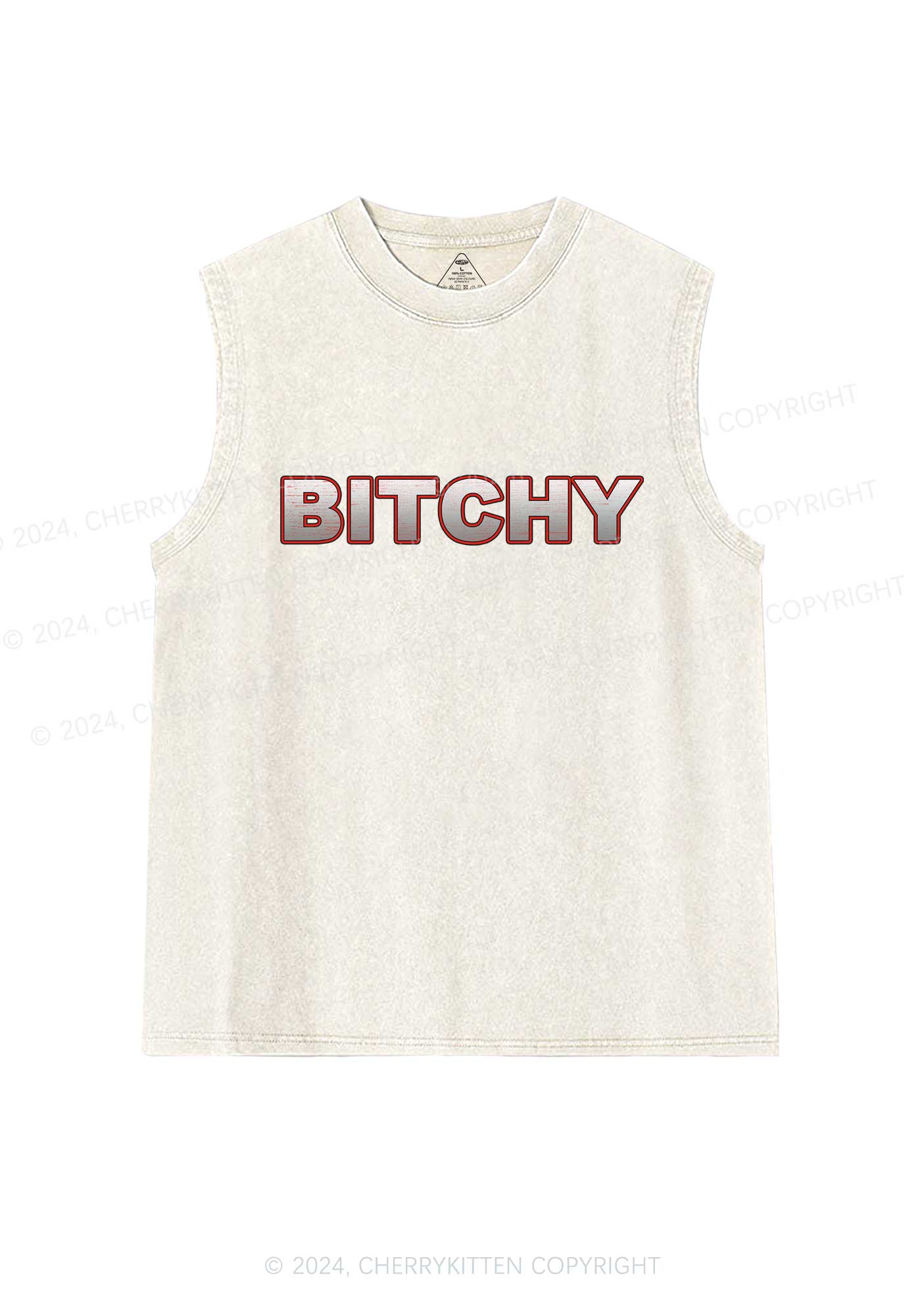 Bxxchy Y2K Washed Tank Cherrykitten