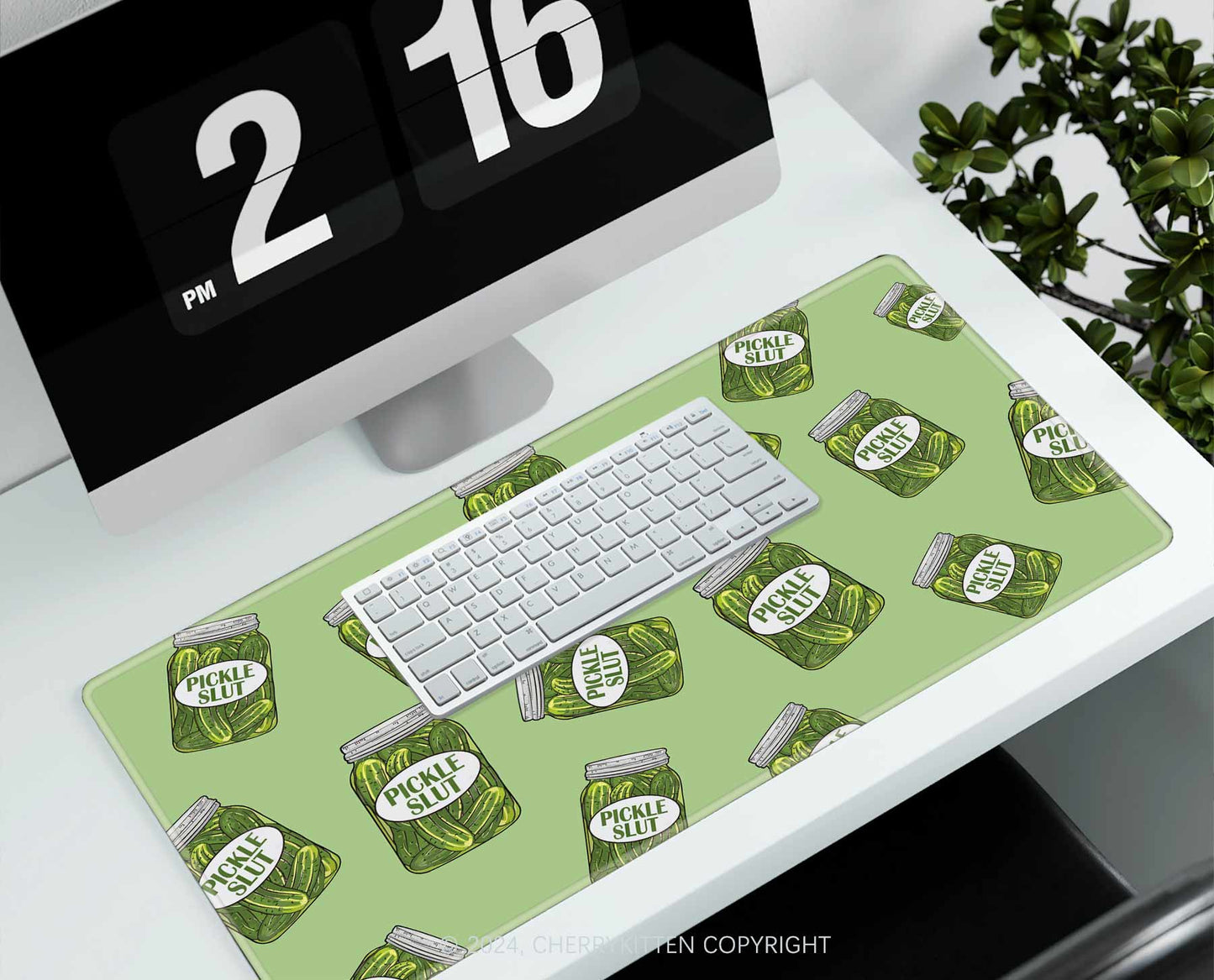 Pickle Slxt Y2K Desk Mat Cherrykitten