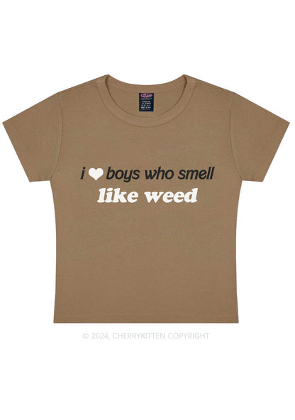 Boys Smell Like Wxxd Y2K Baby Tee Cherrykitten