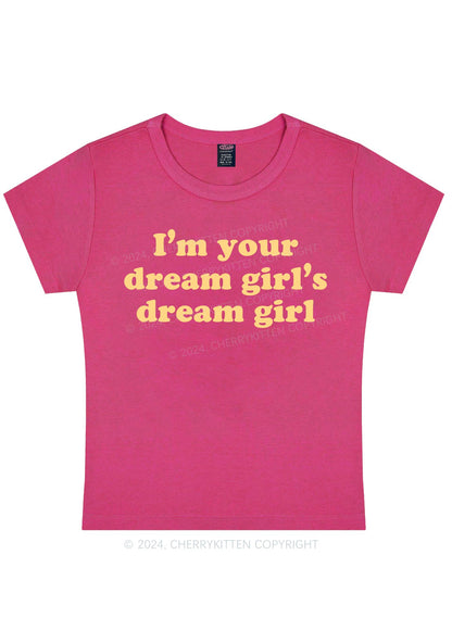 Dream Girl Y2K Baby Tee Cherrykitten