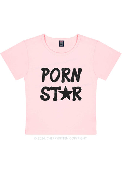 Pxrn Star Y2K Baby Tee Cherrykitten