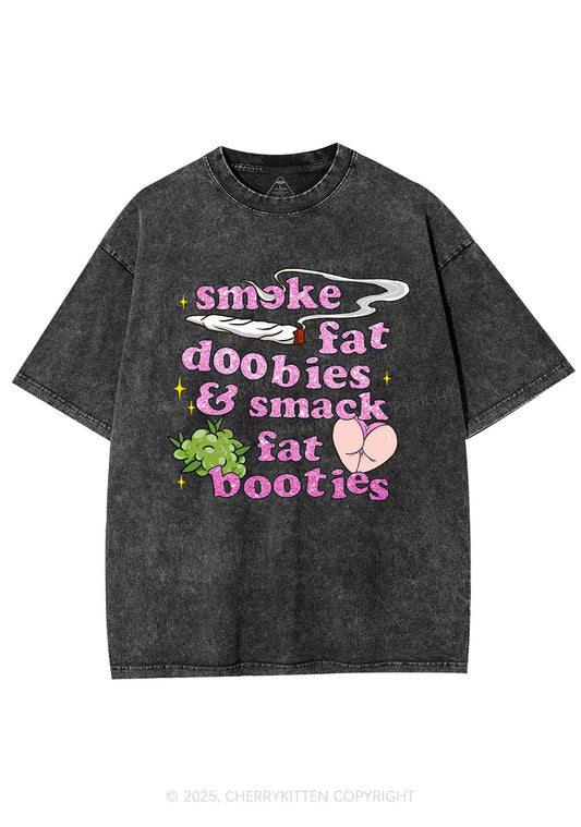 Smoke Fat Dxxbies Y2K Washed Tee Cherrykitten