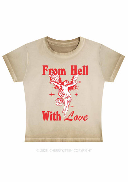 From Hell With Love Y2K Vintage Classic Tee Cherrykitten