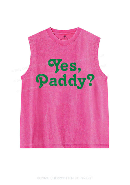 Yes Paddy St Patricks Y2K Washed Tank Cherrykitten