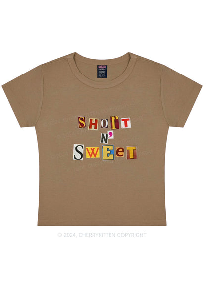 Short N Sweet Y2K Baby Tee Cherrykitten