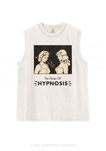 Hypnosis Power Y2K Washed Tank Cherrykitten