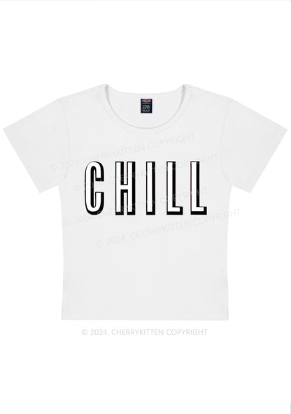 Big Chill Y2K Valentine's Day Baby Tee Cherrykitten