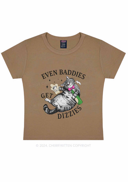 Baddies Get Dizzies Y2K Baby Tee Cherrykitten