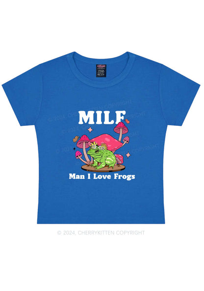 Mxxf Frog Y2K Baby Tee Cherrykitten