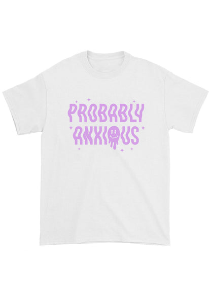 Probably Anxious Grimace Chunky Shirt