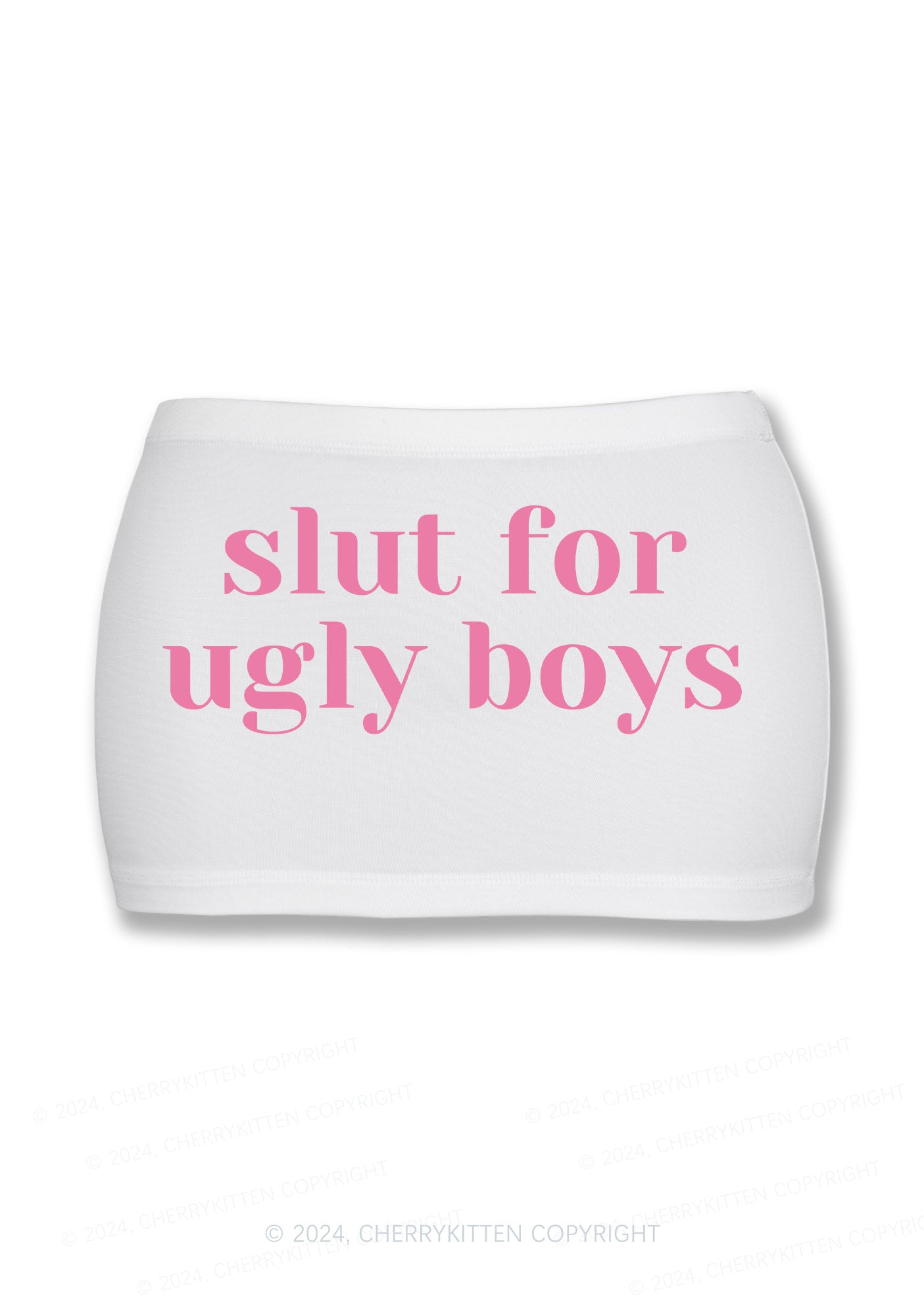 Ugly Boys Y2K Mini Hip Skirt Cherrykitten