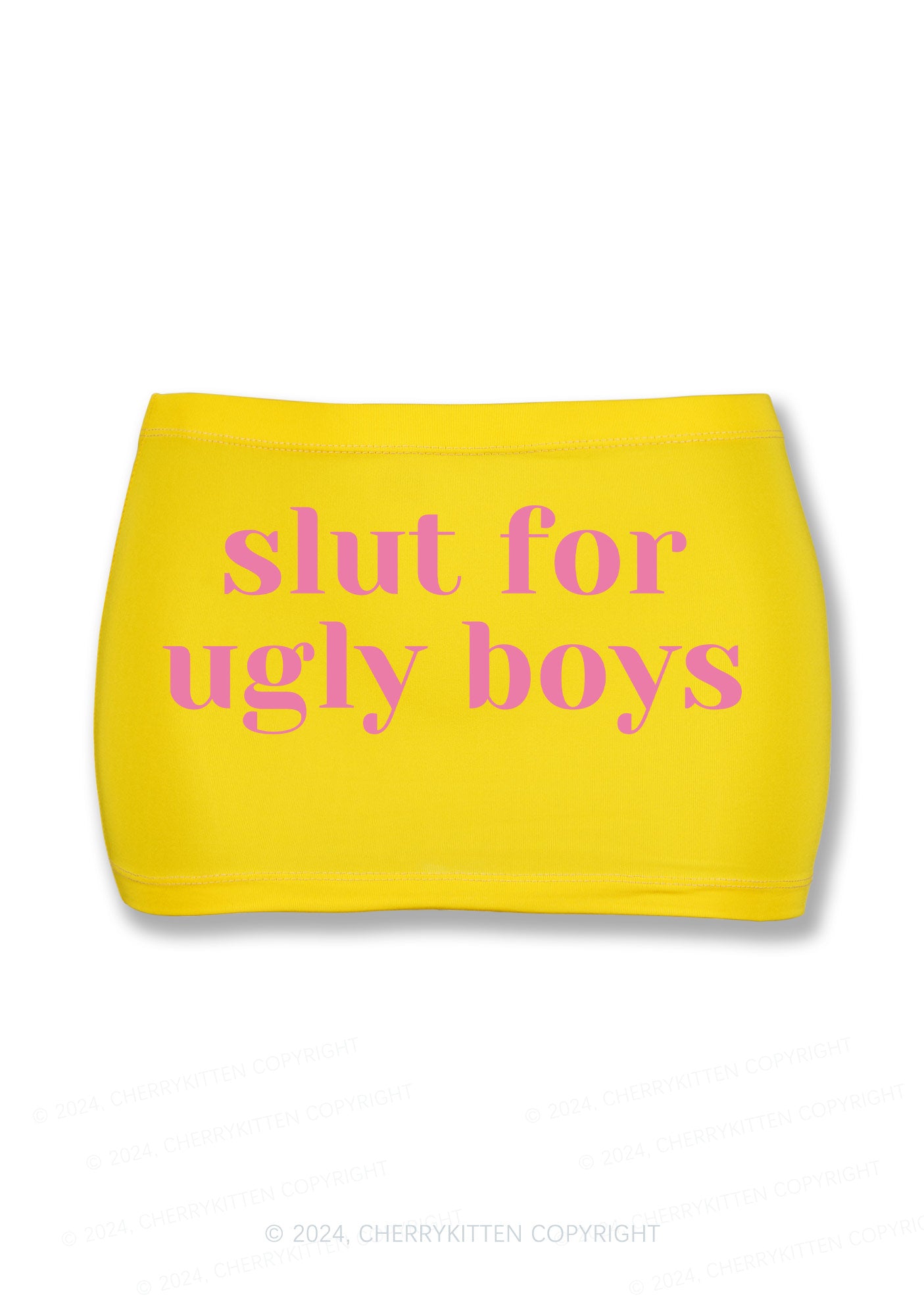 Ugly Boys Y2K Mini Hip Skirt Cherrykitten