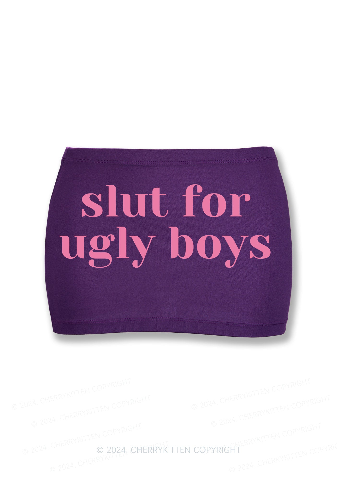 Ugly Boys Y2K Mini Hip Skirt Cherrykitten