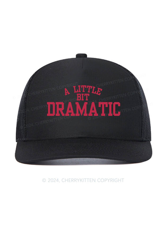 A Little Bit Dramatic Y2K Trucker Mesh Hat Cherrykitten